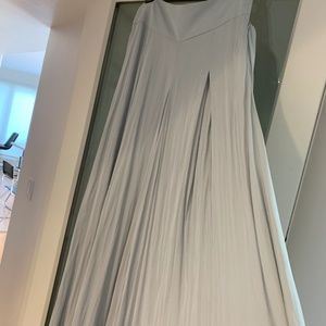 ZARA WIDE LEG PANTS, LIGHT BLUE, NEW WITH TAGS